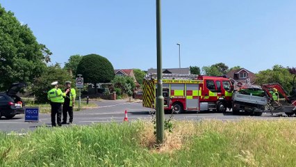 Fire Engine Collision at Havant Junction 🚒