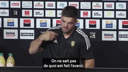 Finale - Alldritt : "On ne veut pas avoir de regrets"