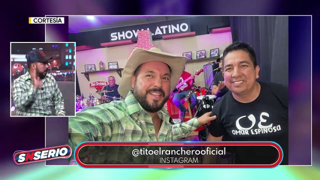 Con Burgos empecé ganando 500 pesos 'Tito el ranchero'