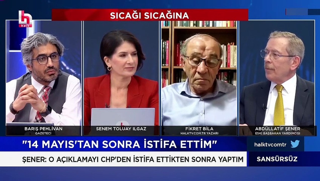 Il n'y a pas eu de vote nul dans l'urne où Abdüllatif Şener a voté