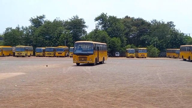 निभाई गई स्कूल बसों के फिटनेस जांच की औपचारिकता