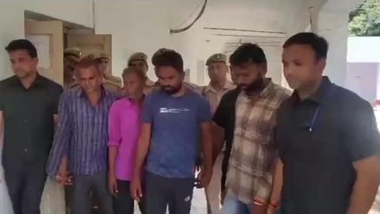 देखिए धर दबोचे गए एटा के शातिर लुटेरे, डीसीएम को लूट कर फैलाई थी दहशत