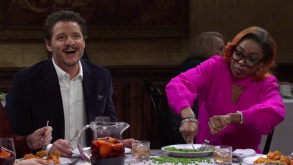 'SNL:' Pedro Pascal can't stop laughing in hilarious restaurant sketch