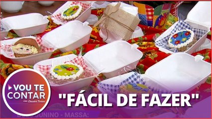 Aprenda a fazer bolos simples e decorados para a festa junina