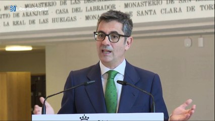 Bolaños: "El acuerdo entre el partido de Feijóo y el partido del maltratador"