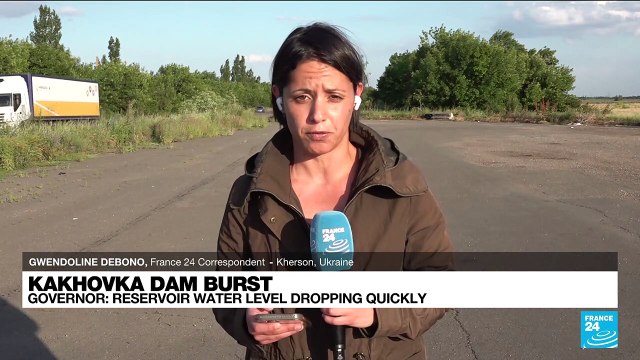 Kherson region: Between fierce fighting and flood waters receding