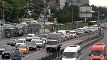 İstanbul'da yaz tatili öncesi trafik yoğunluğu! Harita kırmızıya döndü