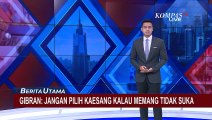 Soal Kaesang Maju Pilkada Depok, Gibran ke Warga: Jangan Pilih Kaesang Kalau Memang Tidak Suka