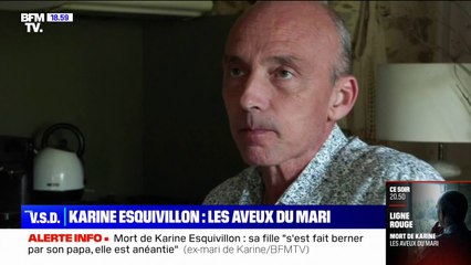 Mort de Karine Esquivillon: les aveux de son mari