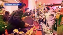 Momen Megawati Ajari Pemusik Gamelan saat di Bali