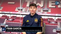 Fran García y el día más especial de su vida: «La llamada de la Selección fue una sorpresa, mi familia ya estaba camino de casa»