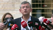 Özgür Özel, qui a déclaré sa candidature à la présidence générale du CHP, a pris du recul.