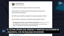El último crimen que Sánchez y Montero calificaron de «machista» fue en realidad un suicidio