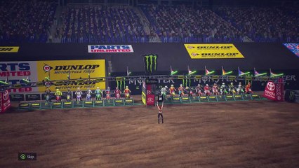 Racing In Houston (Monster Energy Supercross 2: The Official Videogame)