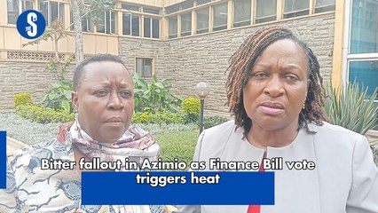 Bitter fallout in Azimio as Finance Bill vote triggers heat
