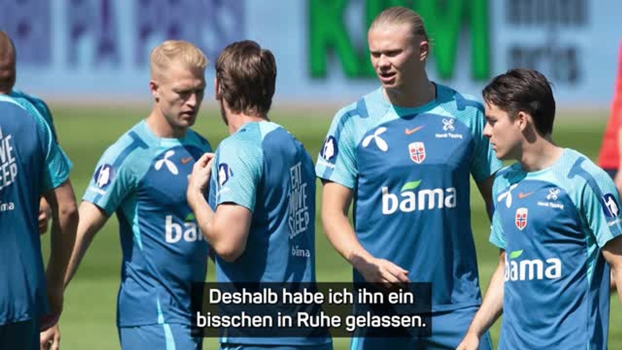 Solbakken zu party-haaland: "sollte es schaffen"