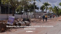 Moradores têm boas expectativas para os resultados da obra na avenida Romulo Maiorana