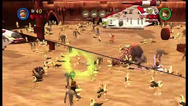 LEGO Star Wars III: The Clone Wars online multiplayer - wii