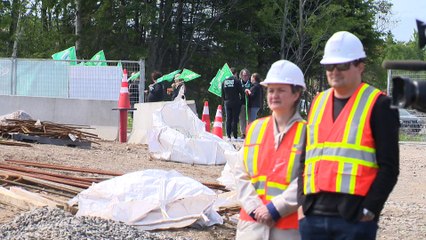 Bernard Drainville en visite à Rivière-du-Loup