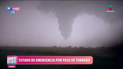 Tornado azota en Perryton, Texas