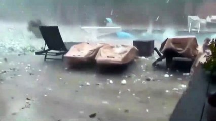 ABD'de taş büyüklüğünde yağan dolu 5 kişinin ölümüne neden oldu