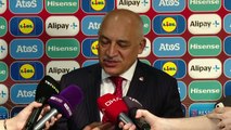 Maç sonu TFF Başkanı Büyükekşi'den açıklama