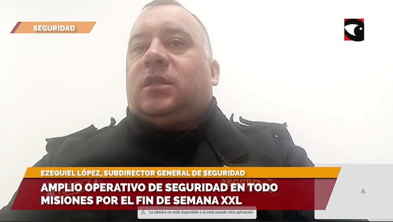 Amplio operativo de seguridad en todo Misiones por el fin de semana XXL