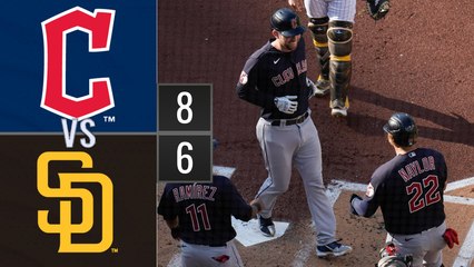 Resumen Guardianes de Cleveland vs Padres de San Diego | MLB 15-06-2023
