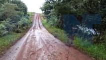 Internauta mostra situação precária das estradas rurais na Colônia Barreiros