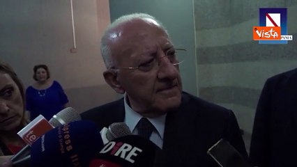 De Luca: Accordo su Schlein su battaglie da portare avanti? No