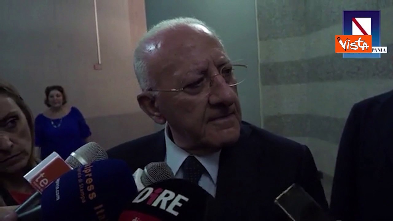 De Luca: Accordo su Schlein su battaglie da portare avanti? No