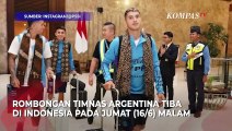 Potret Timnas Argentina Tiba di Indonesia Tanpa Lionel Messi hingga Angel De Maria