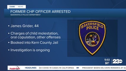 Former CHP officer arrested on child molestation charges
