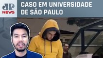 Estudante flagrado filmando alunas em banheiro é solto; Nelson Kobayashi analisa