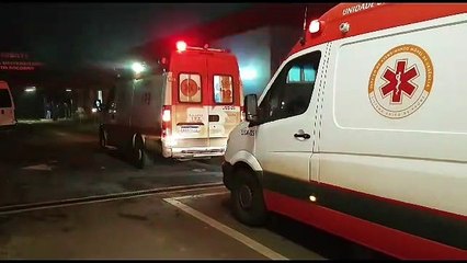 Ambulâncias ficam por três horas aguardando no Pronto Socorro do HU para regulação de pacientes