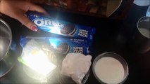 How to Bake a cake from Oreo biscuits with Philips Airfryer by Healthy Kadai
