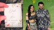 Karan Deol Drisha Acharya Wedding Invitation Card Viral, Sangeet Ceremony के बाद... | Boldsky