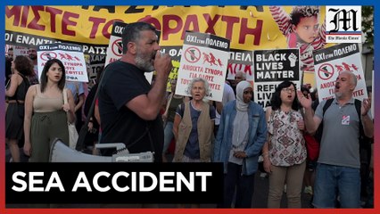 Athens protesters take to the streets after migrant boat sinking