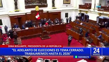 Dina Boluarte sobre funcionario acusado de tentativa de feminicidio: “ya no trabaja más en el Gobierno”