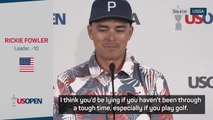 Fowler enjoying crowd support at U.S. Open