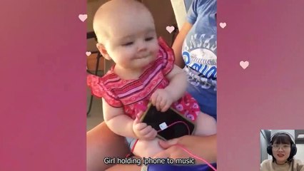 Surprise Dance_Music makes Babies become Pop stars _ Funny Baby kids