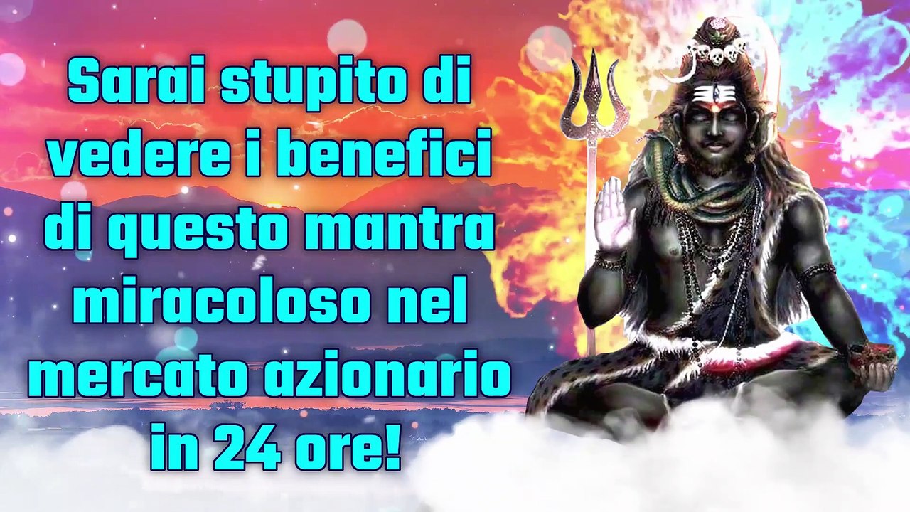 Sarai stupito di vedere i benefici di questo mantra miracoloso nel mercato azionario in 24 ore!