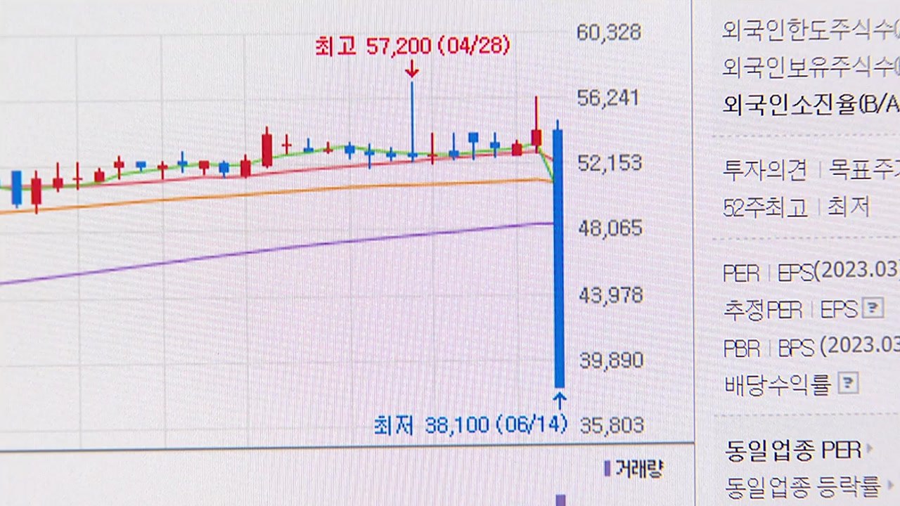 5개 종목 '주가 폭락'...당국 "오래전부터 문제 인지" / YTN