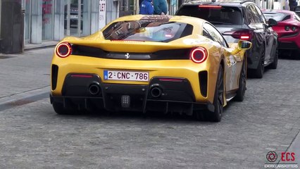 Download Video: Supercars Arriving - 812 Competizione, Aventador, Kline AMG Black Series, Capristo R8, Novitec 812