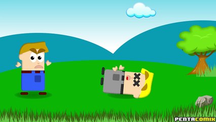 Pentacomix - [Episodio 1] ... un amico riccio! - #battute #barzellette #freddure