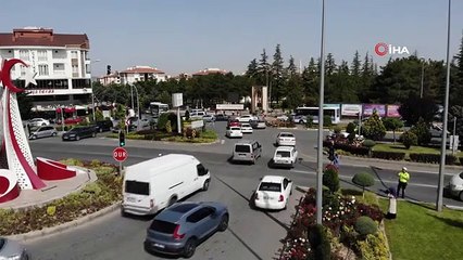 Nevşehir'de YKS sınavı nedeniyle trafikte yoğunluk yaşandı