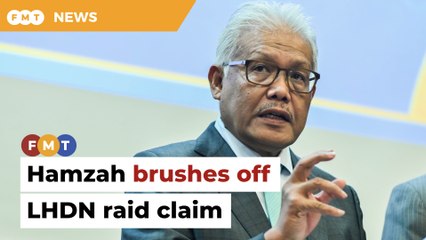 Hamzah brushes off claims of LHDN raid on his Damansara home