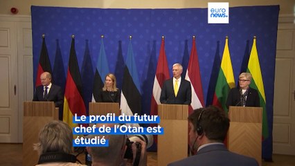 下载视频: Vers une reconduction de Jens Stoltenberg à la tête de l'Otan