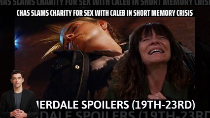 Chas slams Charity for sex with Caleb in short memory crisis _ emmerdale #emmerd