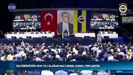 Des applaudissements ont éclaté à l'assemblée générale ! Le blason de Fenerbahçe a officiellement changé